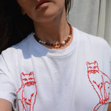 Coffee Pearl Necklace