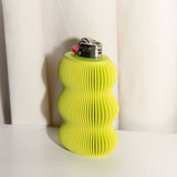 Color Wave Lighter Case *BIC NOT INCLUDED*: Light Lilac