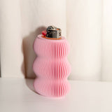 Color Wave Lighter Case *BIC NOT INCLUDED*: Light Lilac