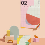 Printed Spectrum Mini Planner