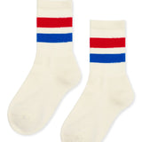 Varsity Sporty Crew - White