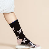 Boucle Bow Crew - Black