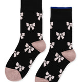 Boucle Bow Crew - Black