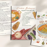 Persian Recipe Collection Cards