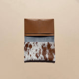 Passport Wallet - Caramel Speckled Hair on Hide