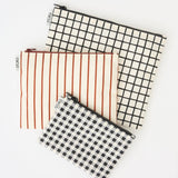 Zipper Pouch Three-Piece Set