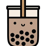 Kawaii Boba Vinyl Sticker 