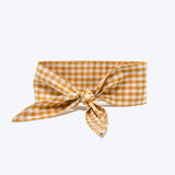 GINGHAM NECKTIES (Options Available): FOREST GINGHAM / SMALL