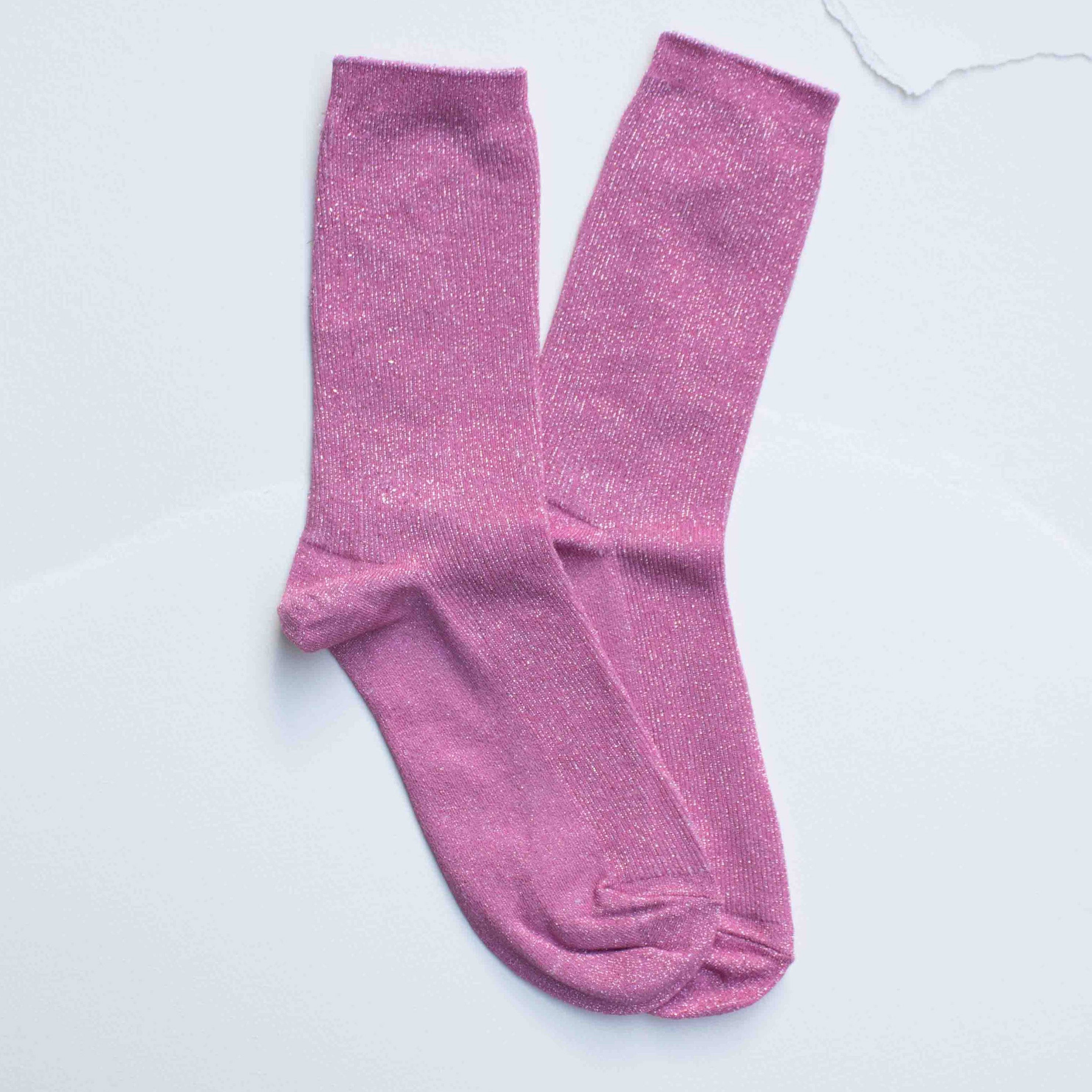 Modal Blend Glitter Socks