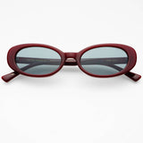 Mimi Acetate Oval Sunglasses