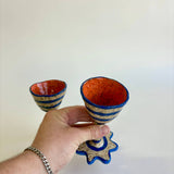 Handmade Ceramic Chalice - Speckled Clay