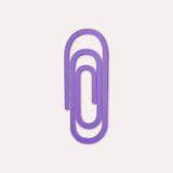 Paperclip 3D Printed Bookmark