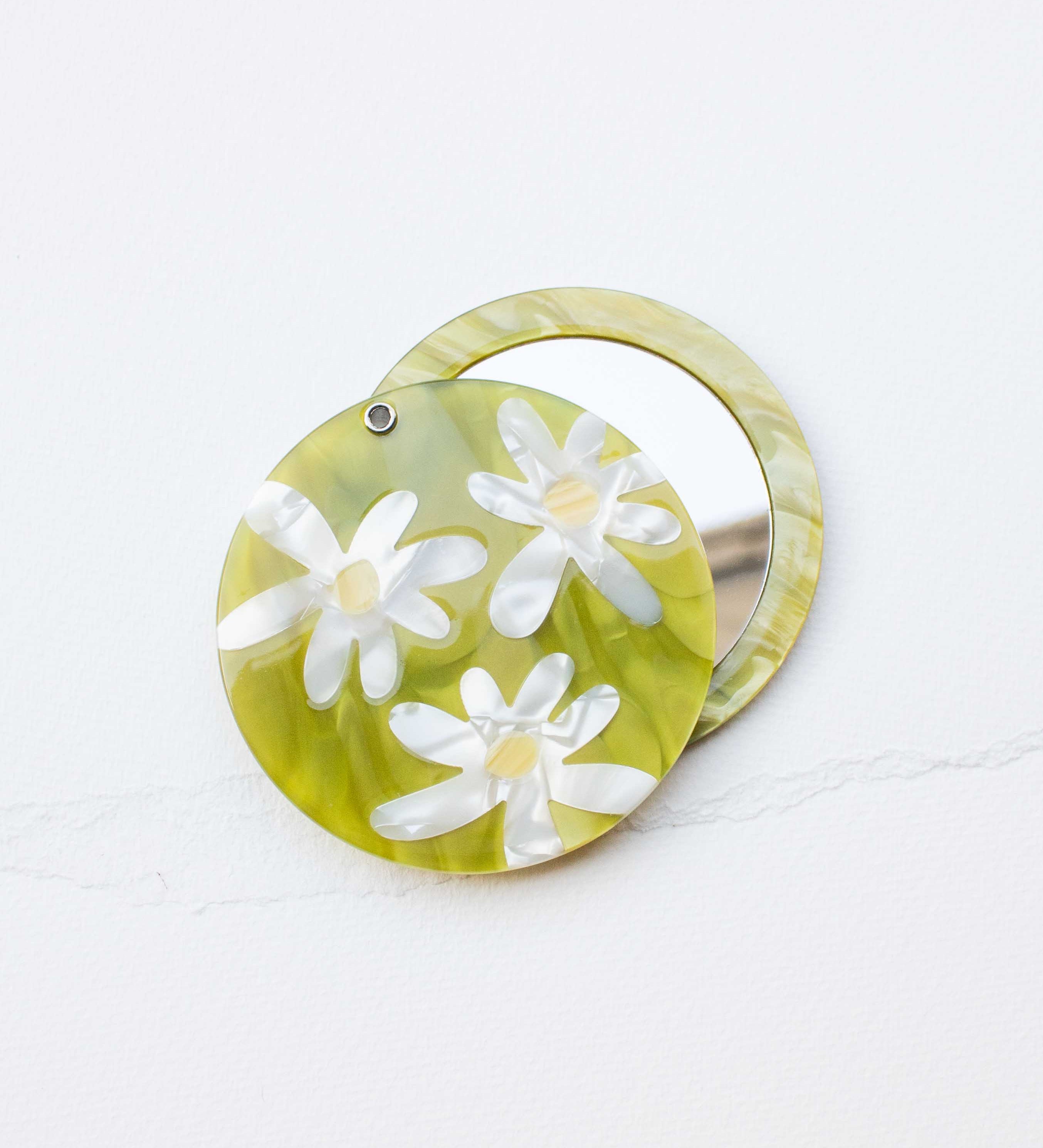 Daisy Compact Mirror