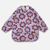 Violet Sunflowers Smock Bib - Milk Teeth