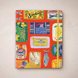 Blue Sardine Tins Sewn Trio Notebook Set