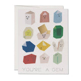 Gem Buddies friendship greeting card