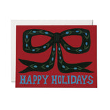 Holiday Bow greeting card