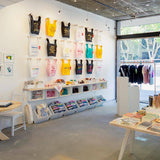 Thank You Tote // Poppy on Yellow // Lauren DiCioccio