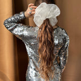 Giant Cloud Scrunchie