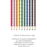 Marimekko Colored Pencils (Unikko)