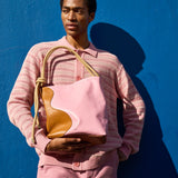 Ripple Tote - Tan/Butter
