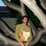 Ripple Tote - Tan/Butter