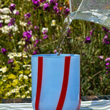 Atina Glassware - Blue & Red