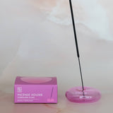 Glass Bubble Incense Holder