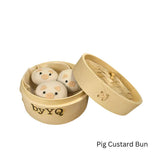 Piggy Custard BunFelt Dim Sum Toy Set
