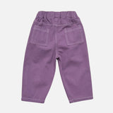 TOPSTITCH TWILL PANTS  - Milk Teeth