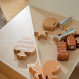 Wooden Seafood Playset