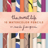 Sweet Life: 10 Watercolor Pencils
