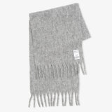 The Reykjavik Scarf with RWS Wool - Grey - FW25