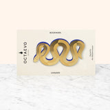 OCTAEVO Bookmark "Serpenti" - Metal with Brass finish
