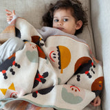 Cotton Knit Baby Blanket - Gaia Stella Kids