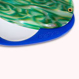 Etc.Store - Lottie Mirror in Blue / Malachite
