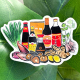 Asian Sauces Sticker