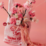 Rose Thank You Tote