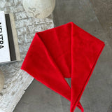 Le Bon Shoppe Cashmere Bandana: Red