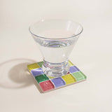 GLASS TILE COASTER - The Summer Sprinkles