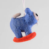 'Eddie' Hanging Felt Ornament