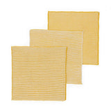 Reusable & Eco-Friendly Cotton Dishcloths: Textured Citrus