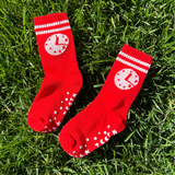 RIBBED GRIP SOCK
