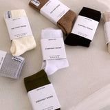 The Everyday Socks - 100% Bamboo - Red - FW25