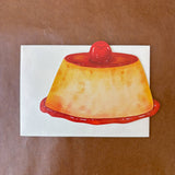Flan Delicioso! Flan Note Card