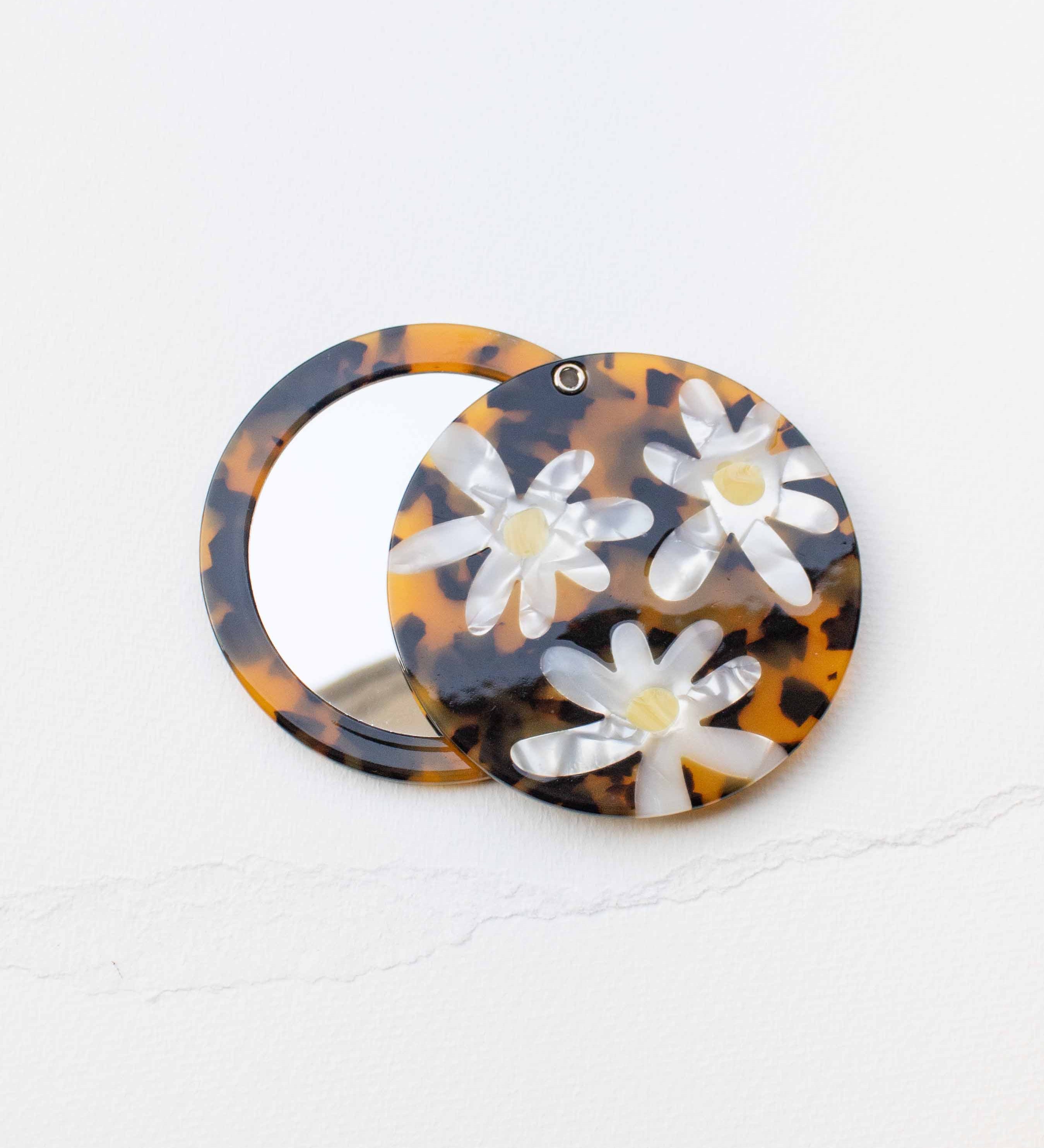 Daisy Compact Mirror