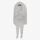 The Alpaca Hooded Scarf - Blizzard Grey