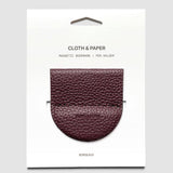 Magnetic Bookmark | Pen Holder | Leather