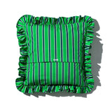Shirt Fabric Ruffle Cushion Cover