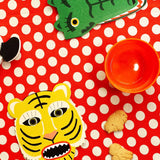 Tiger Die Cut Card - Wild Bunch Collection